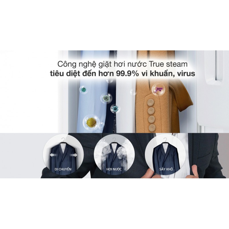 Tủ chăm sóc quần áo thông minh LG S3MFC