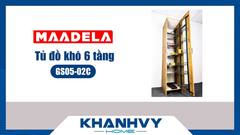 Tủ đồ khô 6 tầng Maadela MP-GS05-02C