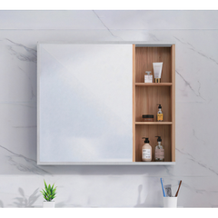 Tủ Gương Phòng Tắm Mowoen MW9567-80M