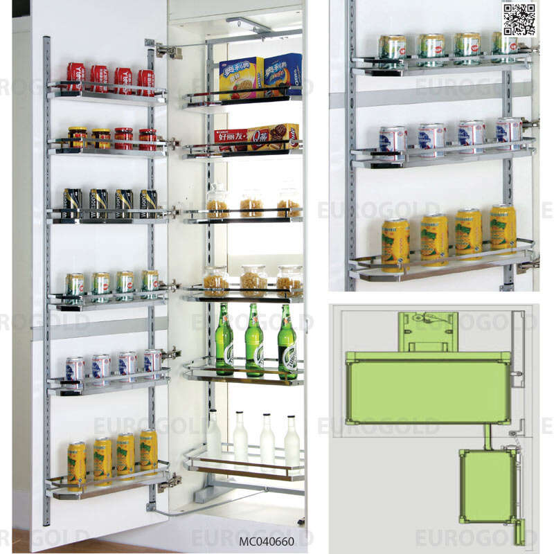 Tủ kho mạ crom cao cấp cánh mở Eurogold EKC14445