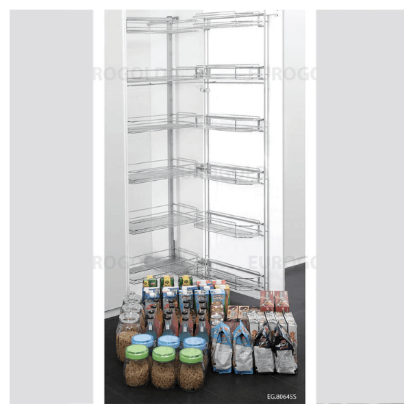 Tủ kho nan 6 tầng cánh mở Eurogold EKT11645 Trưng Bày