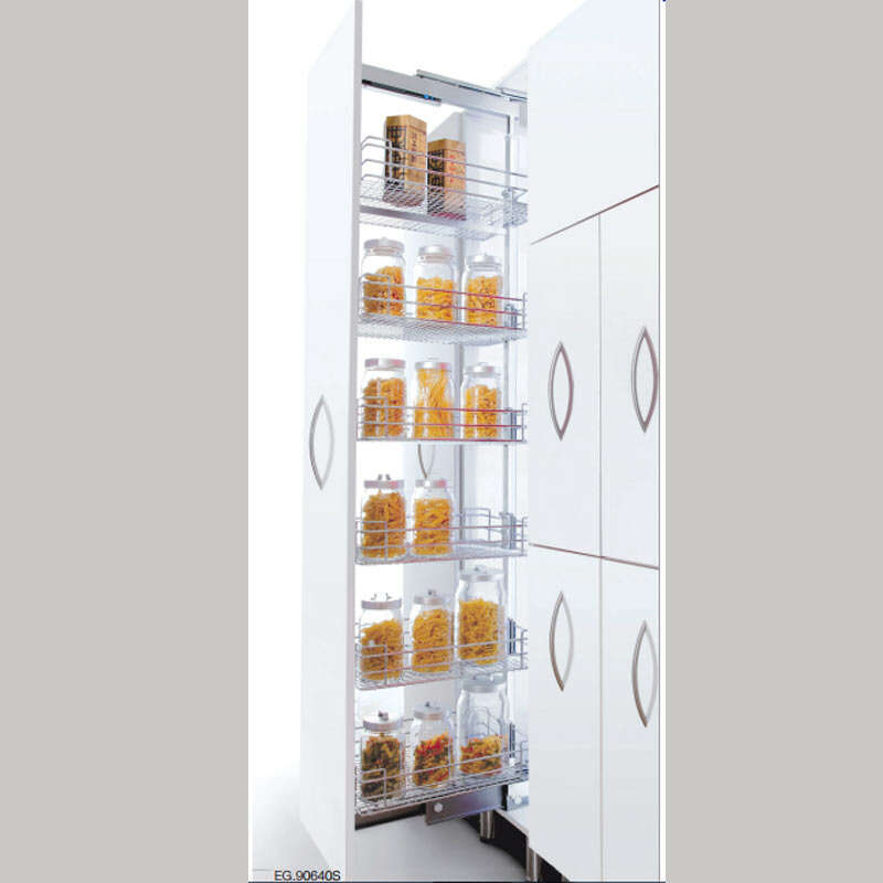 Tủ kho nan 6 tầng cánh rút Eurogold EKR16640