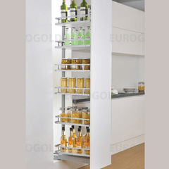 Tủ kho nan dẹt cánh rút mở xoay hai hướng Eurogold EGX0640