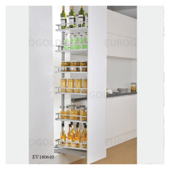Tủ kho nan dẹt cánh rút mở xoay hai hướng Eurogold EV180640