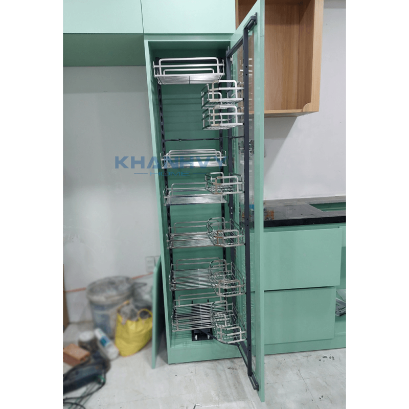 Tủ kho nan dẹt Eurogold 6 tầng cánh mở EKD12645