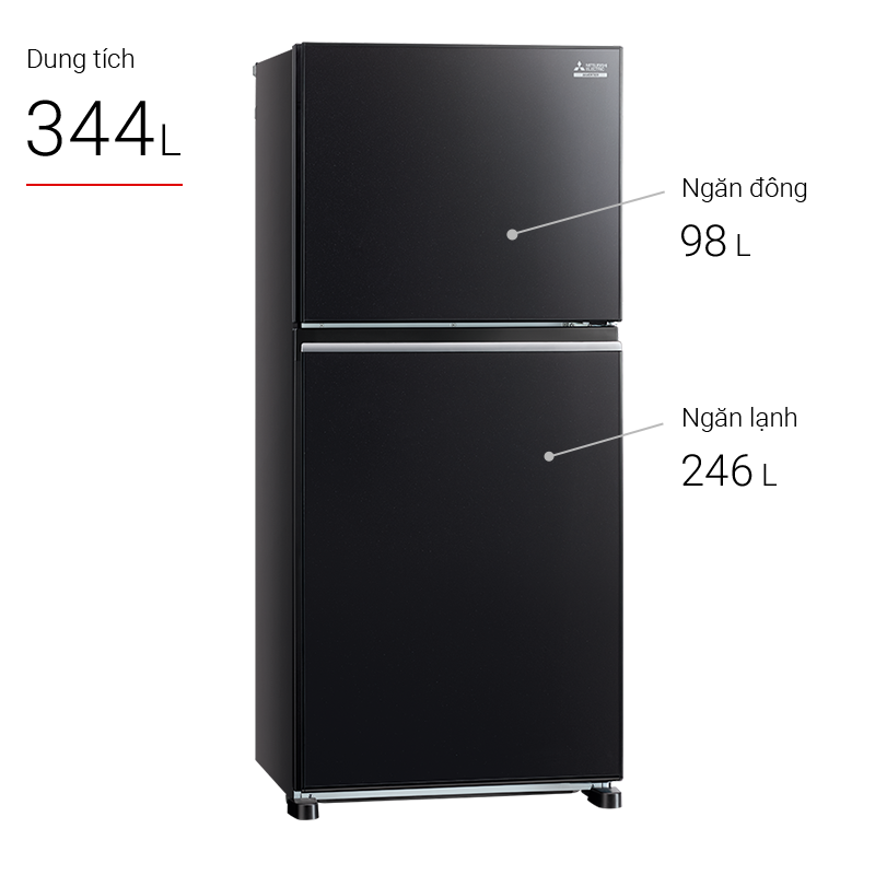 Tủ lạnh 2 cửa Mitsubishi Electric MR-FX43EN GBK 344 lít