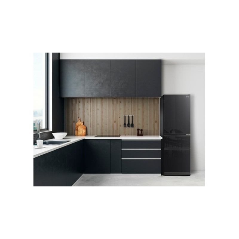 Tủ lạnh 3 cửa Mitsubishi Electric MR-CGX41EN GBK 330 lít