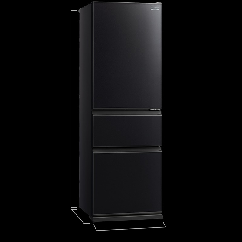 Tủ lạnh 3 cửa Mitsubishi Electric MR-CGX46EN GBK 365 lít