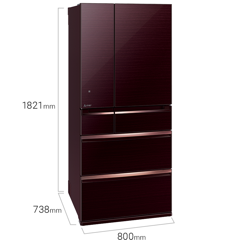 Tủ lạnh 6 cửa Mitsubishi Electric MR-WX70C 694 lít