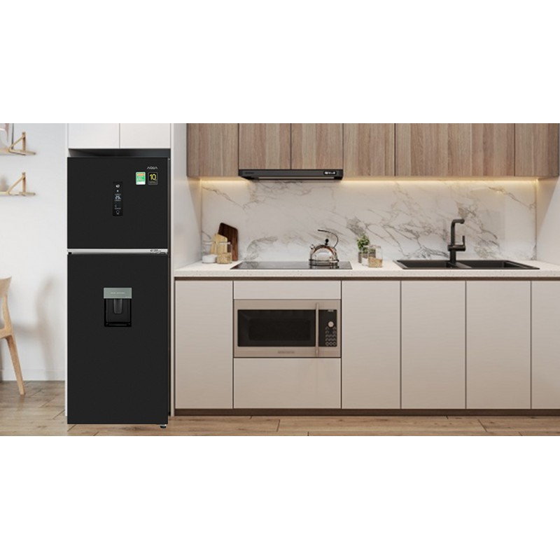 Tủ lạnh ngăn đông trên Aqua AQR-T369FA(WGB) 345 lít