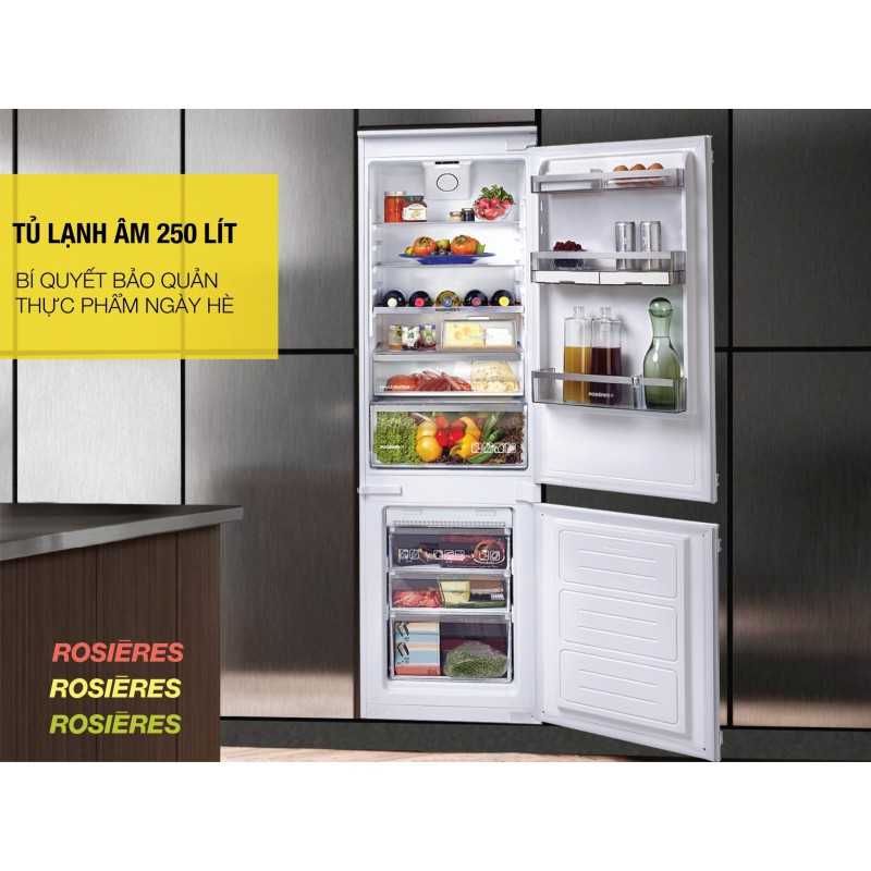 Tủ lạnh Rosieres RBBF178T