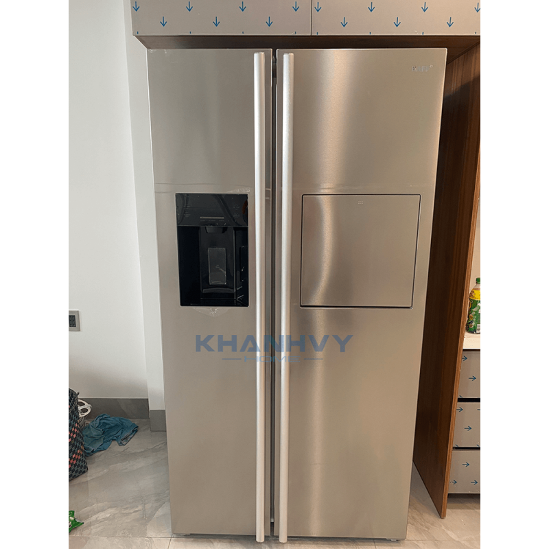 Tủ Lạnh Side By Side KAFF KF-BCD606MBR