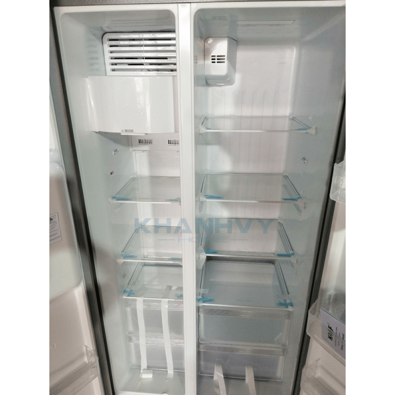 Tủ lạnh Side by Side KAFF KF-SBS600BWT