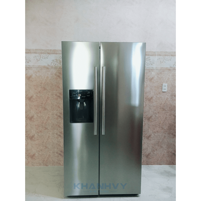 Tủ lạnh Side by Side KAFF KF-SBS600BWT