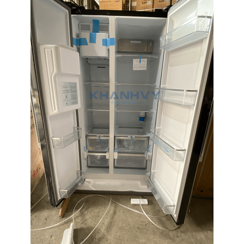 Tủ Lạnh Side By Side KAFF KF-SBS600GLASS