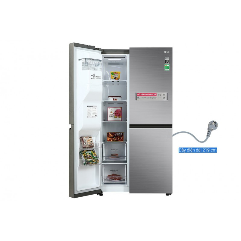 Tủ lạnh LG GR-D257JS Side By Side 635 lít
