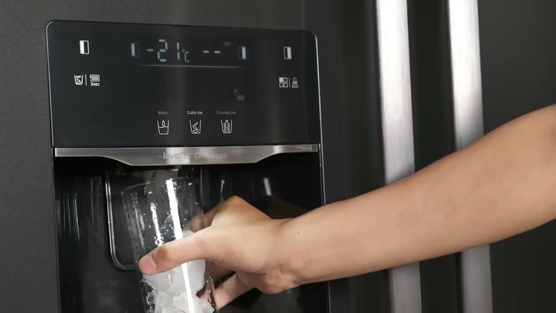 Tủ lạnh Side by Side Malloca MF-547 SIM