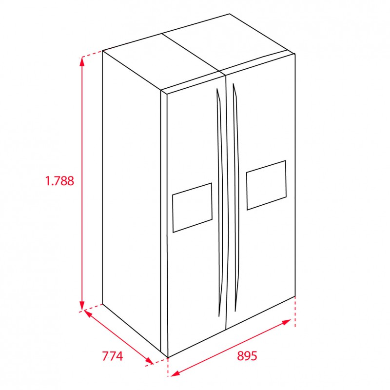 Tủ lạnh Teka RLF 74925 SS EU 113430010