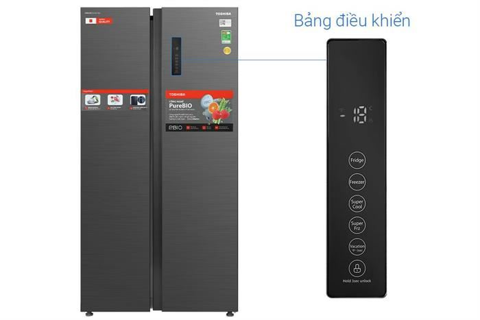 Tủ lạnh Toshiba GR-RS696WI-PMV(60)-AG 555L