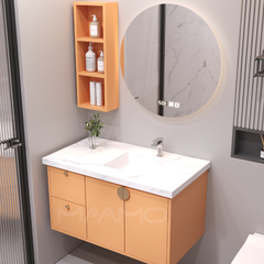 Tủ lavabo kính thông minh chìm cam MAAMO MF11