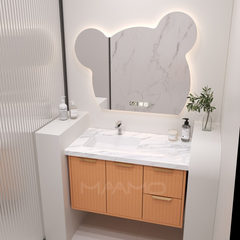 Tủ lavabo kính thông minh chìm cam MAAMO MF13