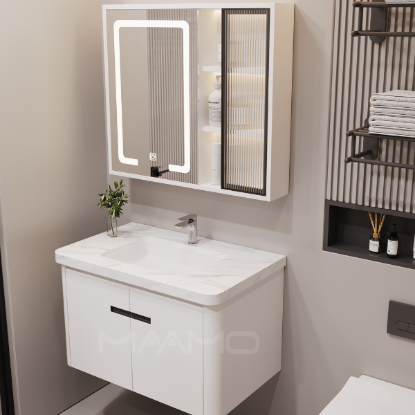 Tủ lavabo kính thông minh MAAMO MF01-80