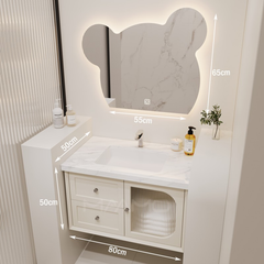 Tủ lavabo kính thông minh MAAMO MF03-80