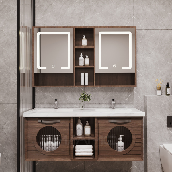 Tủ lavabo MAAMO MF04-120 nâu