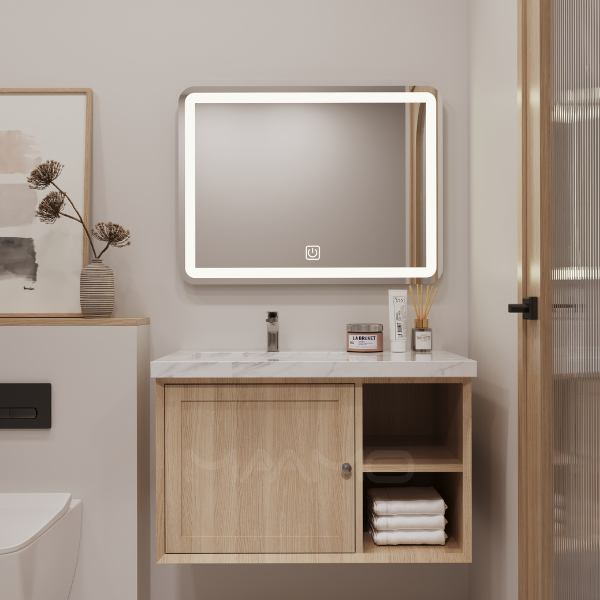 Tủ lavabo kính thông minh MAAMO MF05-80