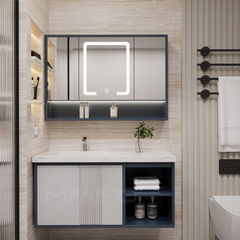 Tủ lavabo kính thông minh MAAMO MF08-100