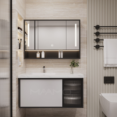 Tủ lavabo kính thông minh MAAMO MF09-100