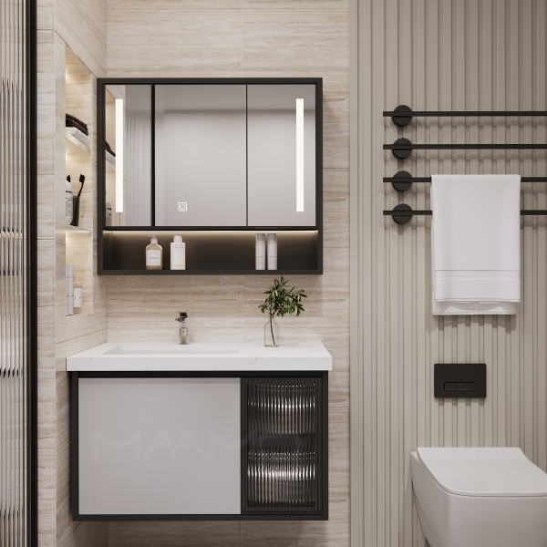 Tủ lavabo kính thông minh MAAMO MF09-80