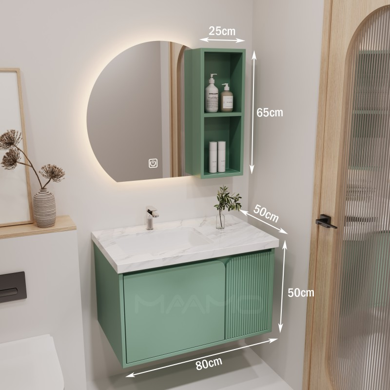 Tủ lavabo kính thông minh MAAMO MF10-80