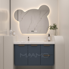 Tủ lavabo kính thông minh MAAMO MF13-100