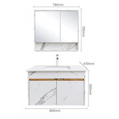 Tủ Lavabo Proxia PR-T5124-80