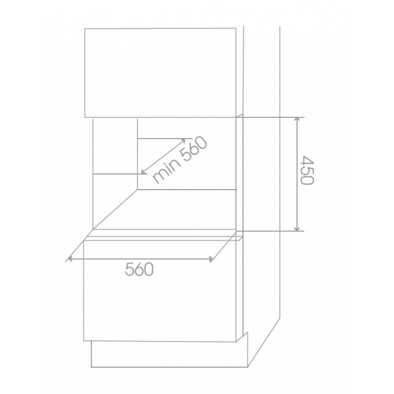 Tủ rượu Elica VERITAS BI24