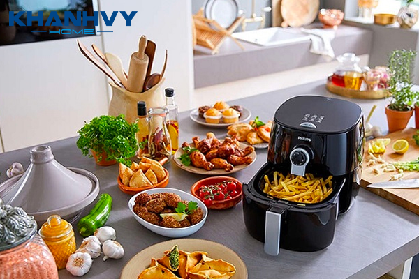  Khu vực bàn soạn nấu ăn