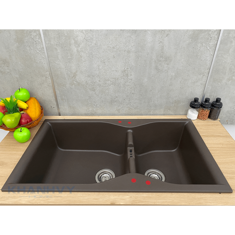 Chậu rửa chén Carysil LAC2-11 Cafe