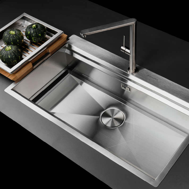 Chậu rửa chén Malloca MS 861 âm bàn cao cấp