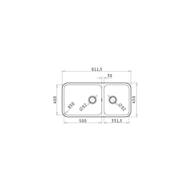 Chậu rửa chén Pyramis RELIA 109402930