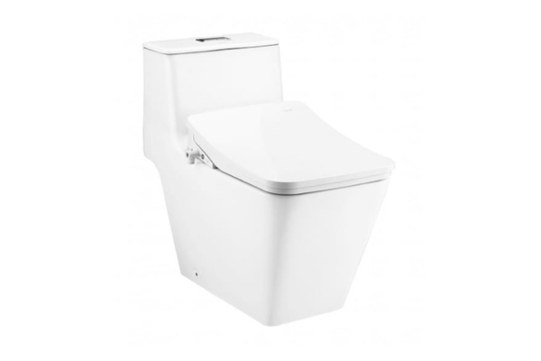 Bàn cầu 1 khối Cotto C10327(CV8) nắp rửa điện tử