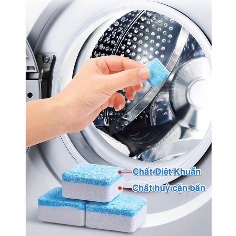 Viên tẩy máy giặt mang đến nhiều ưu điểm cho bạn