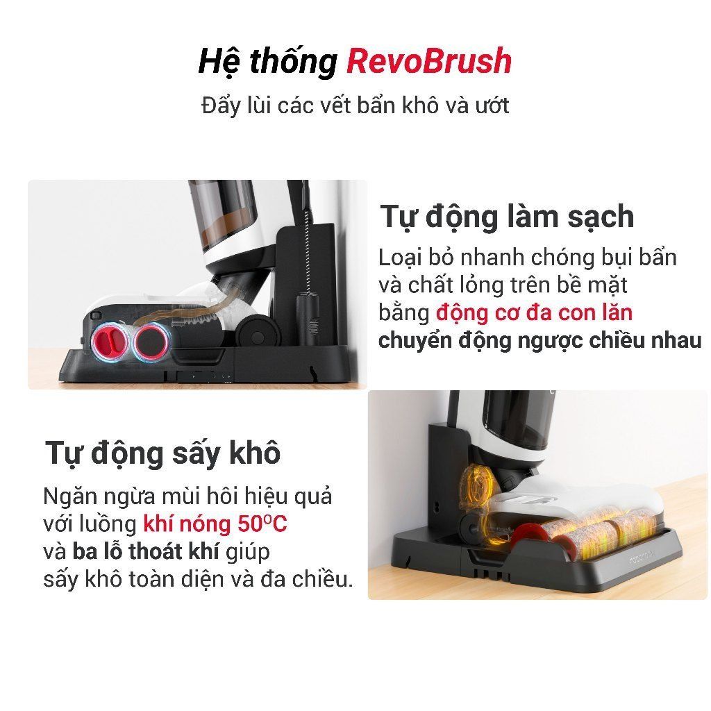 Máy hút bụi cầm tay Roborock Dyad Pro Combo (4-in-1)