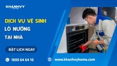 Vệ sinh Lò nướng, lò vi sóng kết hợp nướng