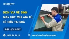 Vệ sinh Máy hút mùi âm tủ, cổ điển