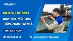 Vệ sinh Máy hút mùi loại treo tường/ máy đảo