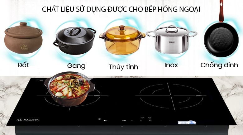 Bếp hồng ngoại Malloca MH-7320 R