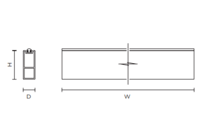 Thanh treo quần áo Vickini 18703.001