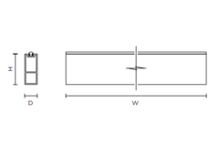 Thanh treo quần áo Vickini 18703.001