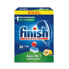 Viên rửa bát Finish All in one 90 viên hương chanh FVA90LM